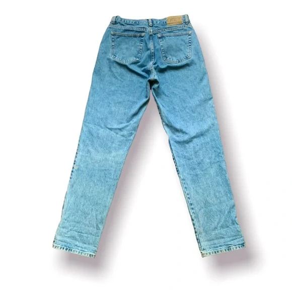 Mens Easy Fit Blue Denim Jeans - Picture 4 of 7